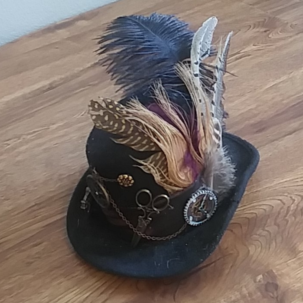 Steam punk mini hat
